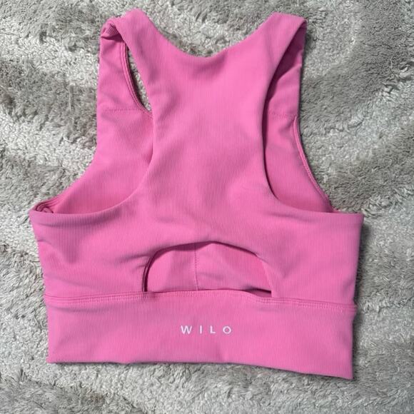 WILO Ribbed Longline Sports Bra - Picture 1 of 4